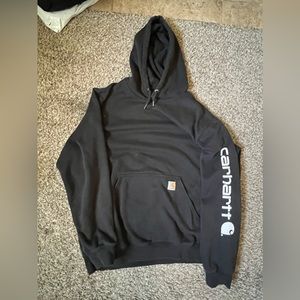 Carhartt Loose fit black hoodie